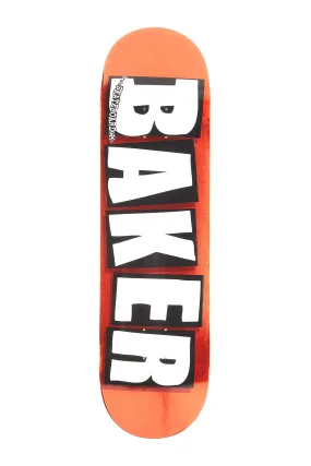 Baker Logo Red Foil 8.5 Skateboard Deck