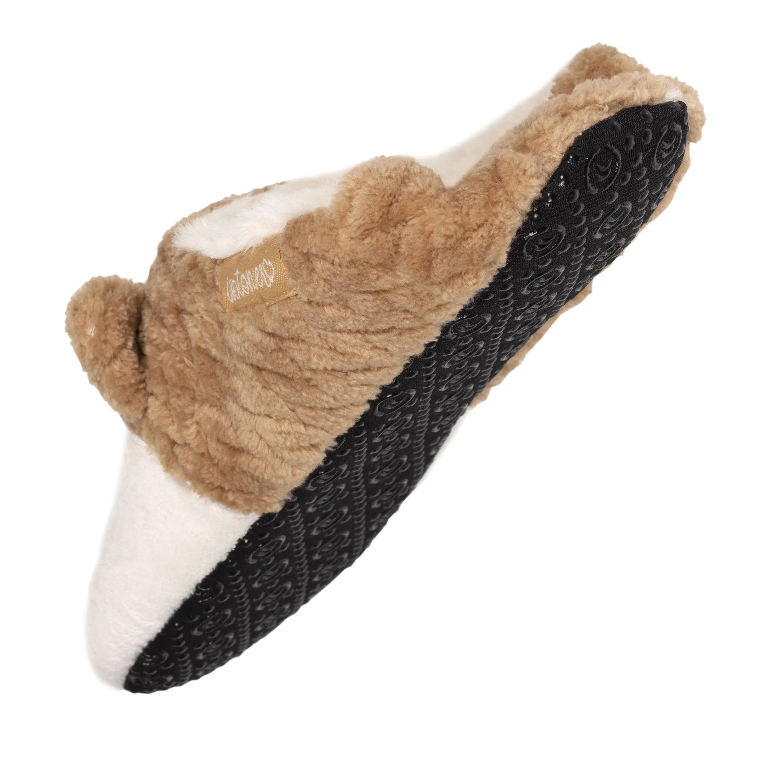 Chaussons babouches Femme Renard