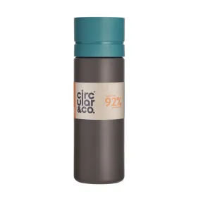 Circular Bottle - Grey & Teal