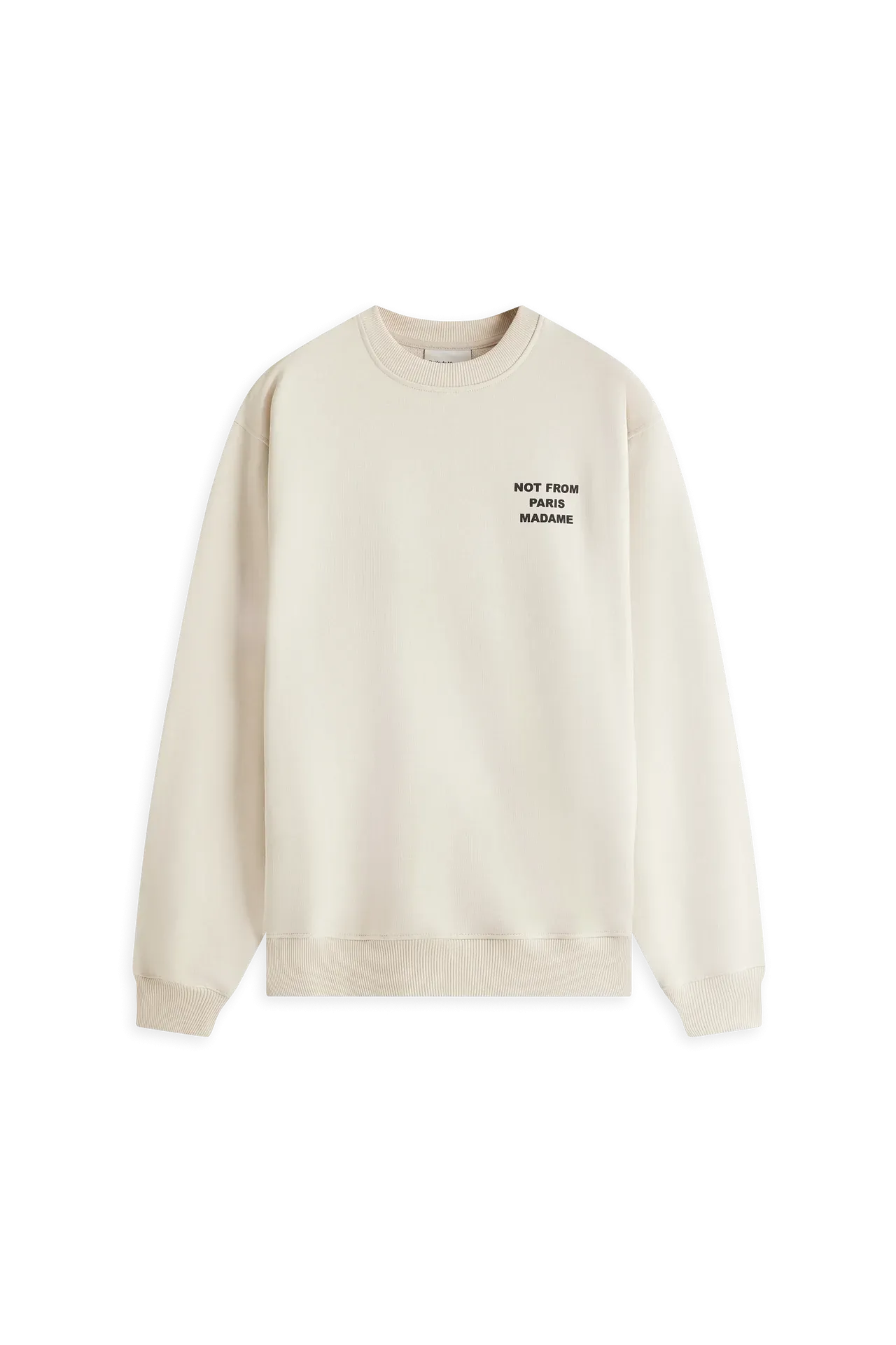 Drôle de Monsieur Slogan Crewneck - Mastic