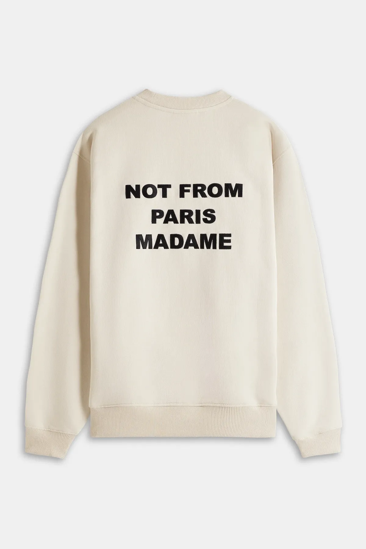 Drôle de Monsieur Slogan Crewneck - Mastic