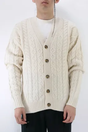 Drôle de Monsieur Torsades Cardigan - Cream