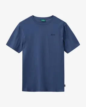 Happy Tee - Indigo Blue