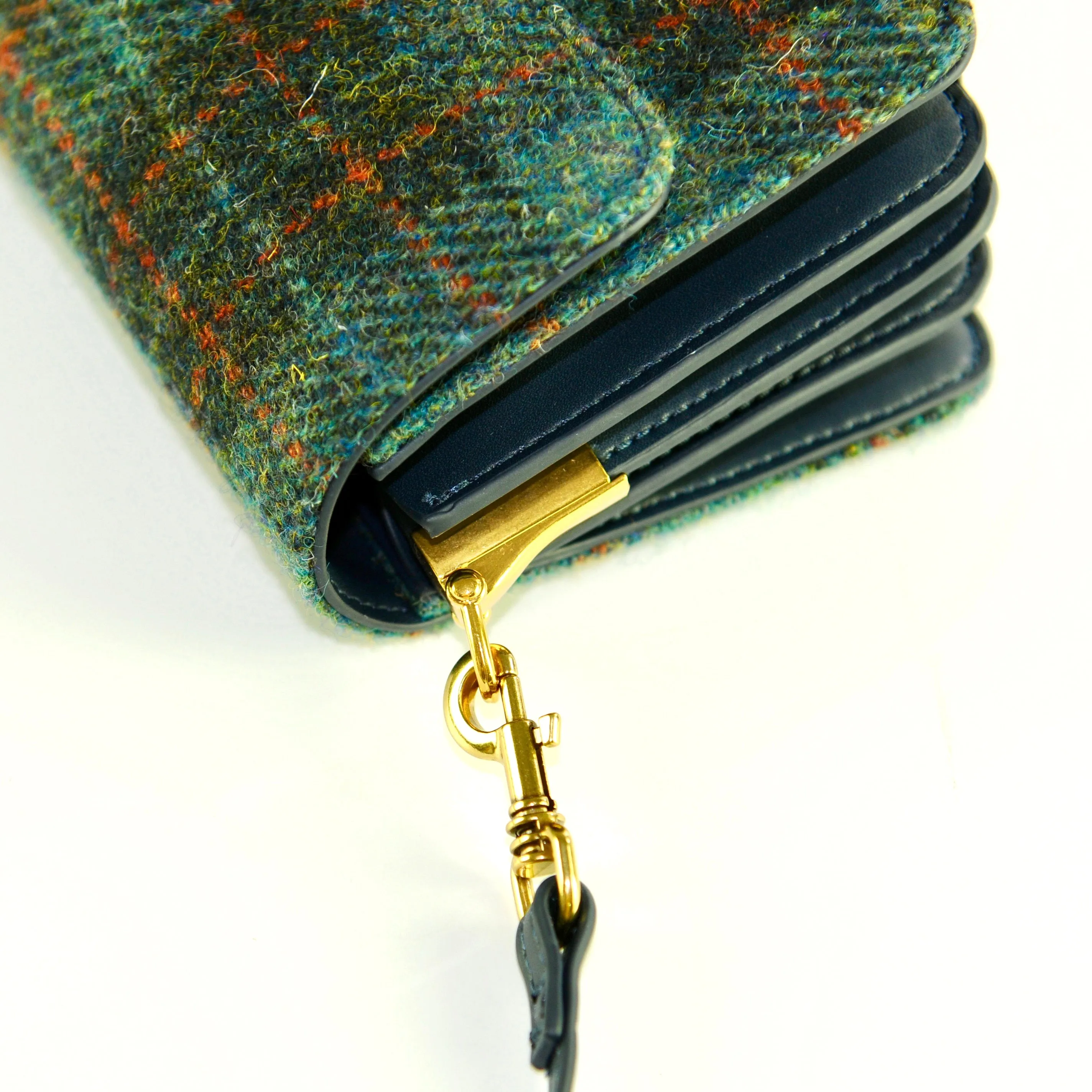 Harris Tweed Wool Bag,Scottish Tartan Bag,Handcrafted Bag-i7bags