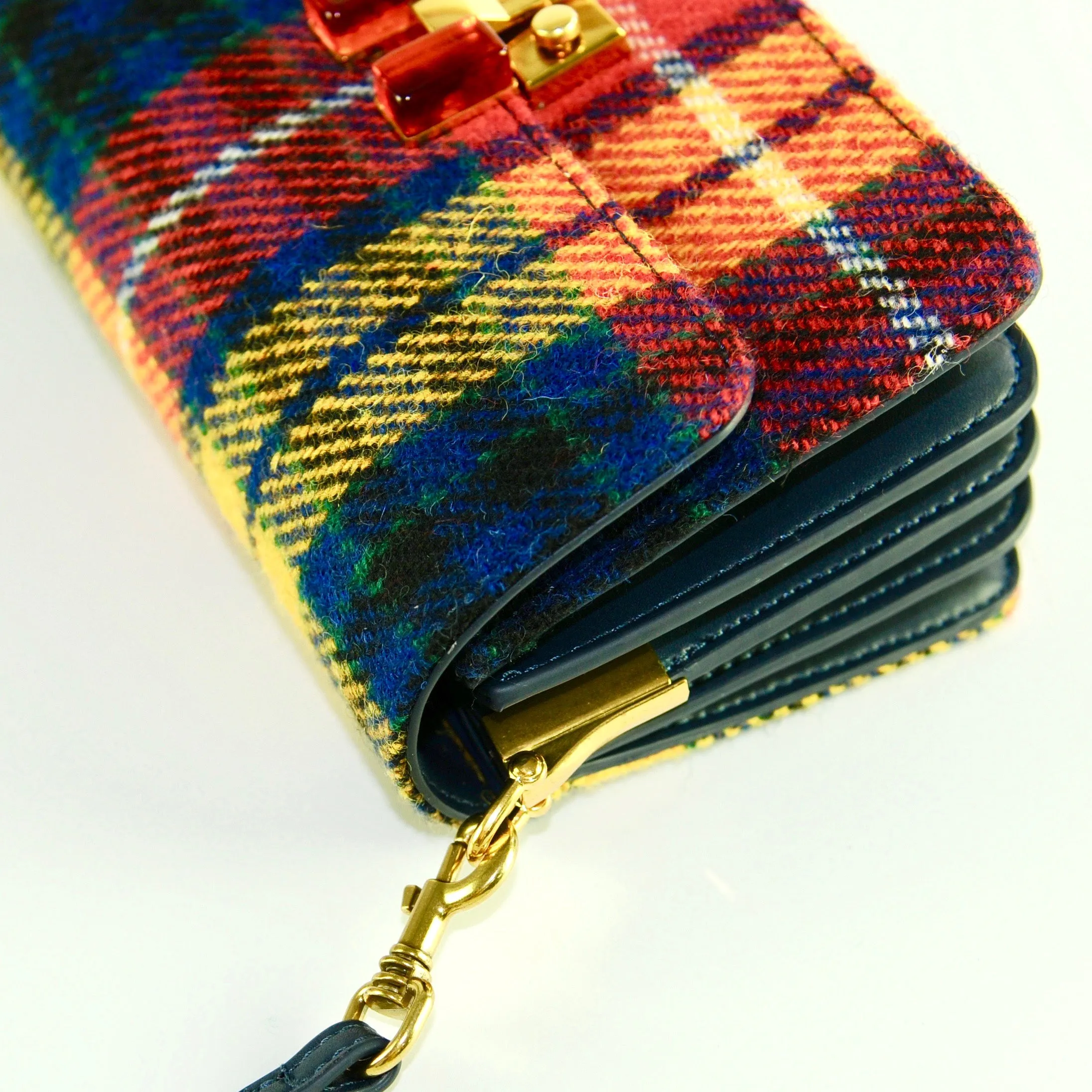 Harris Tweed Wool Bag,Scottish Tartan Bag,Handcrafted Bag-i7bags