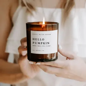 Hello Pumpkin Candle