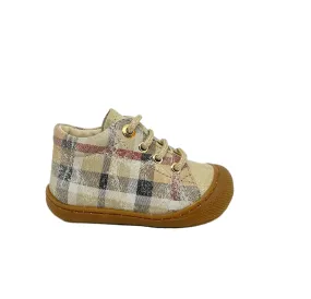 NATURINO COCOON imprimé Scots Platinium Burberry chaussures botillons