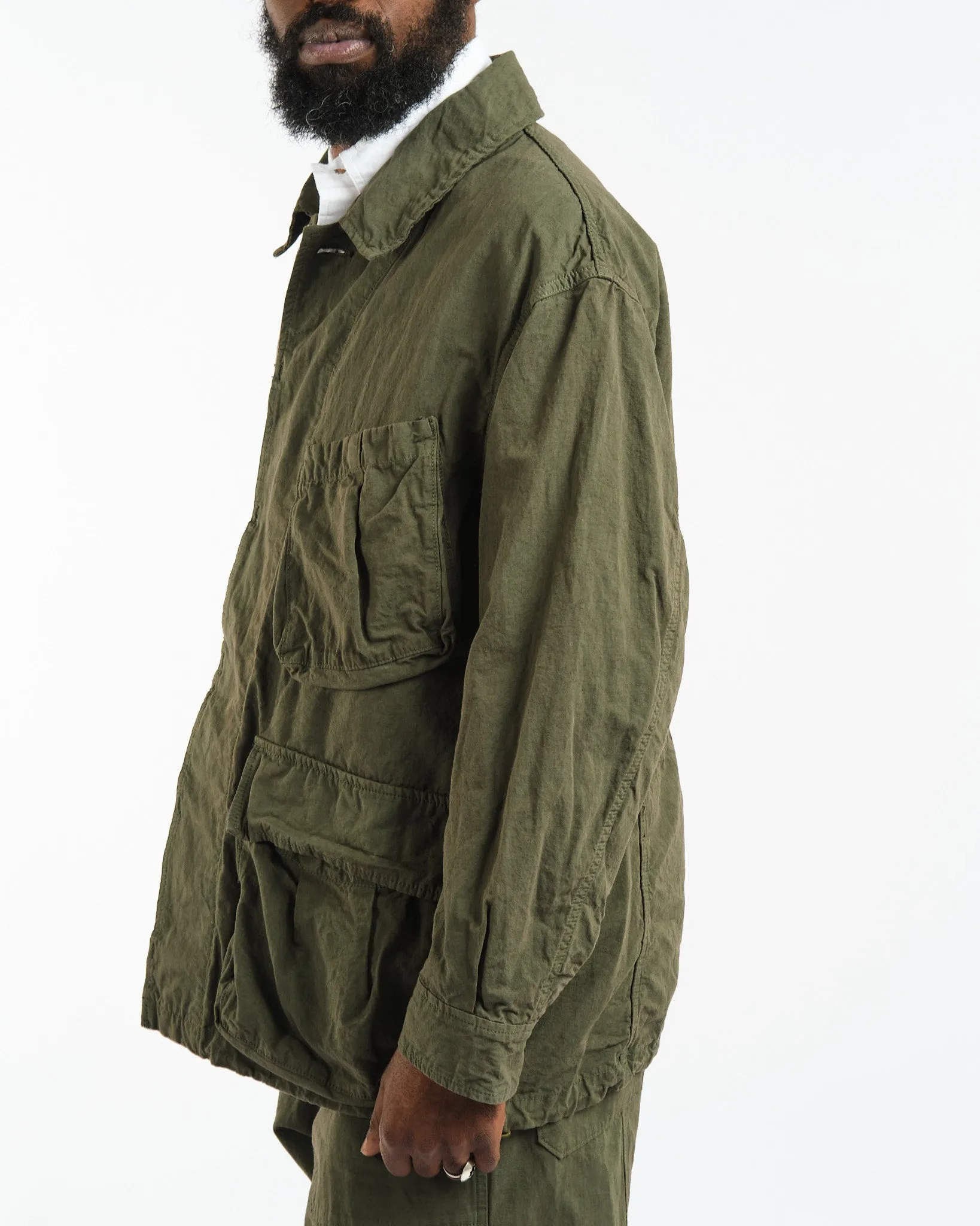 Olive Military Jacket