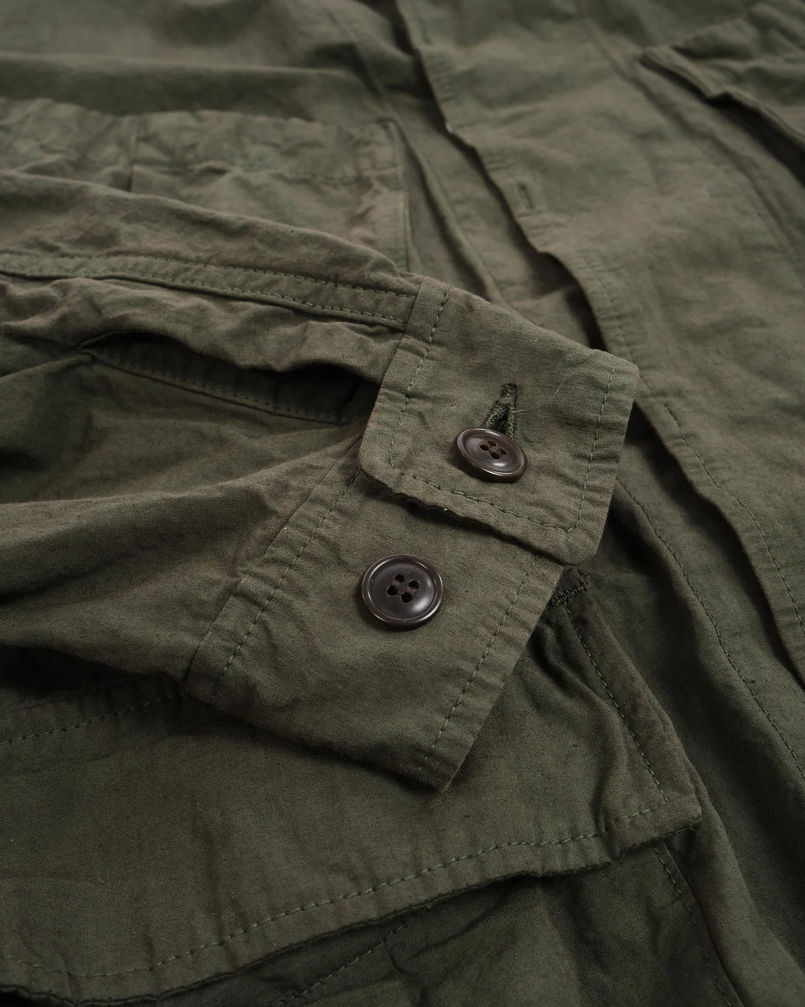 Olive Military Jacket