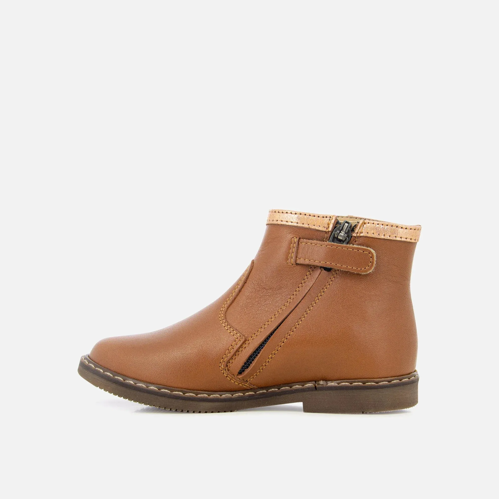 POM D'API CITY LOCK Camel bottines