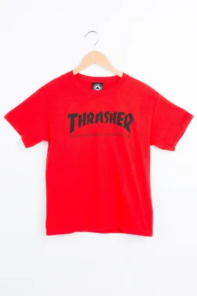 Thrasher Youth Red Skate Mag Tee