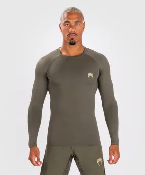 Venum Contender Men’s Long Sleeve Rashguard - Khaki